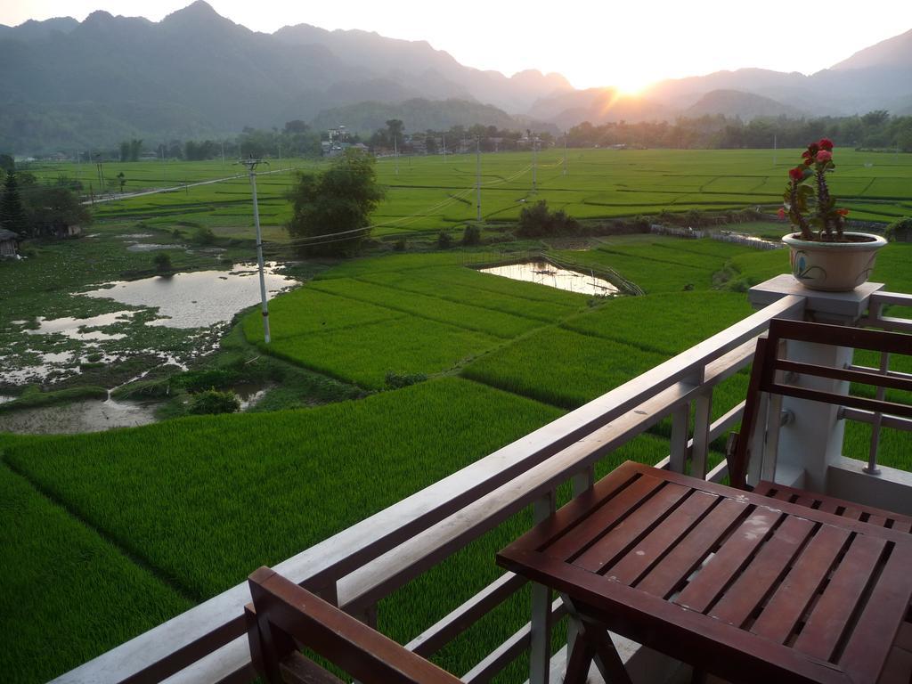 Mai Chau Valley View Hotel Hòa Bình Exterior foto