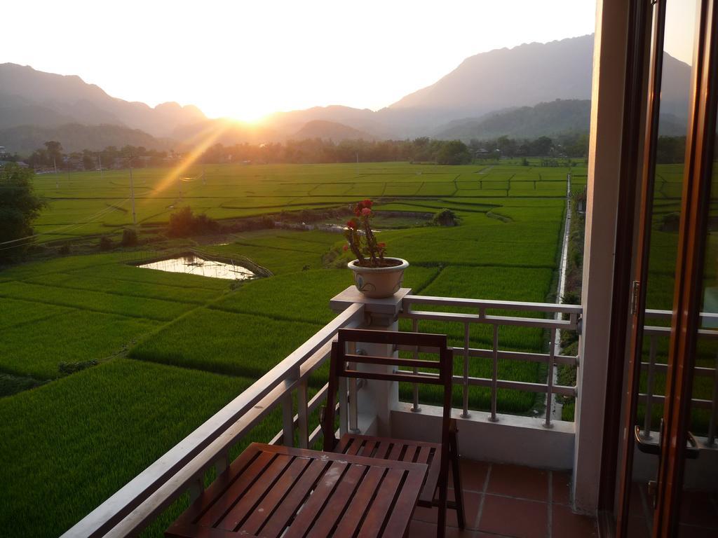 Mai Chau Valley View Hotel Hòa Bình Exterior foto